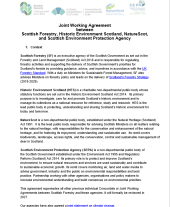 Scottish Forestry and Statutory Consultees Joint Working Agreement